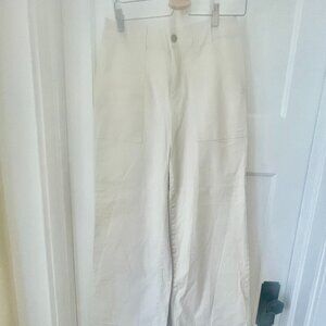 Nili Lotaan Never Worn White Wide Leg Pant, size 6